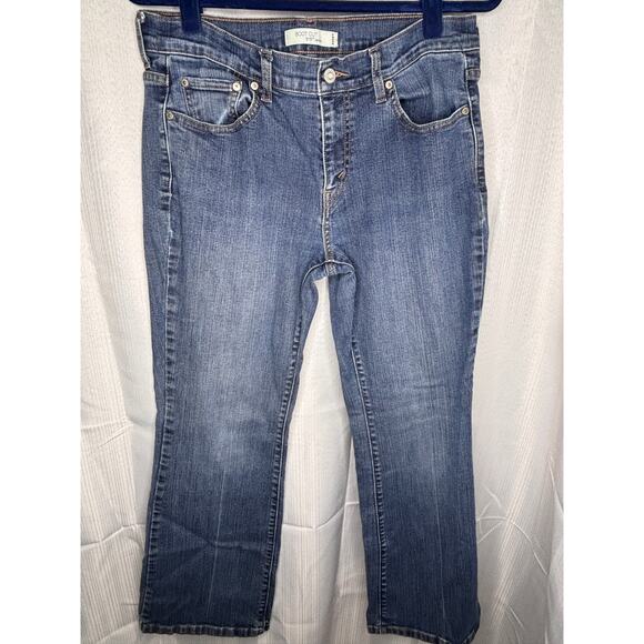 Levis 515 Jeans Womens 10 Short Boot Cut Mid Rise Light Wash Denim Stretch 33x28 - Picture 10 of 10
